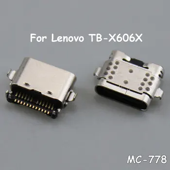 1-10 шт. Разъем Micro USB Type C Для Lenovo M10 TB-X606X X606F Порт Док-станции Для зарядки Планшета зарядный разъем USB интерфейс