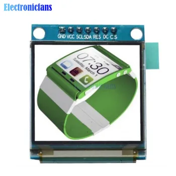 1,5-дюймовый 7-Контактный Полноцветный OLED-модуль С Экраном SSD1351 Drive IC 128 (RGB) * 128 SPI Интерфейс для 51 STM32 Arduino