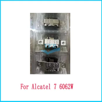 10 шт. Оригинал для Alcatel 7 6062W 6062 USB разъем для зарядки Порт зарядки Док-станция Разъем