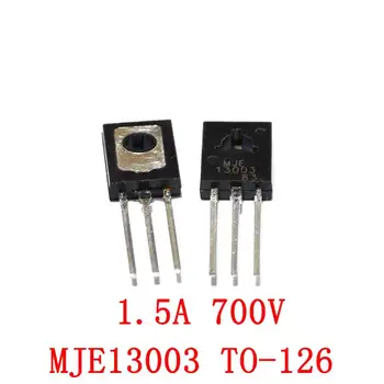 10 шт./пакет MJE13003 13003 TO126 700V/1.5A выключатель питания на транзисторе с большим чипом
