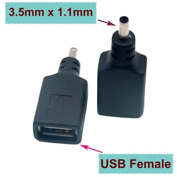 10 шт. Разъем CCTV USB для питания от сети постоянного тока 3,5 мм x 1,1 мм Разъем адаптера-преобразователя