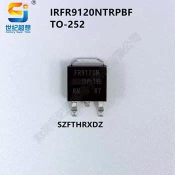 10шт 100% Новый Импортный Оригинальный IRFR9120NTRPBF FR9120N 100V 6.6A Полевой транзистор мощностью 40 Вт TO252
