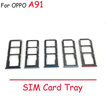 10ШТ Для OPPO Find X2 Lite/A91/F15 Лоток для SIM-карт Слот держатель Гнездо адаптера Запчасти для ремонта