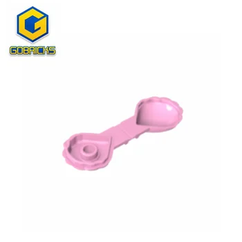 10ШТ Моллюск Gobricks GDS-2097, Тип 1 - Непрерывная зубчатая внутренняя кромка, совместимая с детскими игрушками lego 30218 шт.