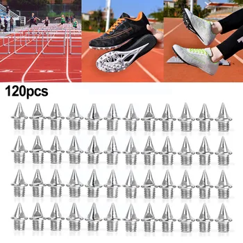 120шт 0,25-дюймовая Игла для легкой атлетики С гаечными ключами, Стальные Шипы для бега, Замена шипов для обуви, инструменты для активного отдыха