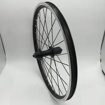 20-дюймовый комплект колес 130 мм шаровая ступица заднего колеса A/V комплект передних колес 406 велосипедное колесо для велосипедного колеса SP8 HT060