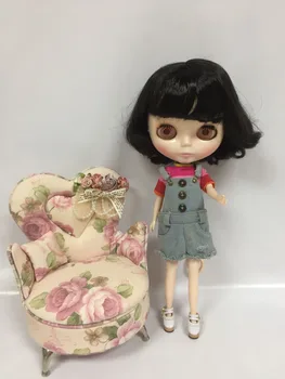 2017 Кукла Нюд Блит, фабричная кукла с короткими волосами balck, подходит для поделок 33