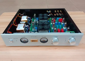 2022 последнее обновление Лампового предусилителя JADIS JP200 6Z4 + ECC881 HIFI Аудио Клапанный предусилитель