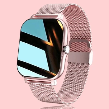 2023 Новые умные часы, женские модные часы для звонков по Bluetooth, фитнес-трекер, водонепроницаемые Спортивные Женские Мужские умные часы для Android IOS