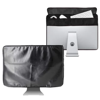 21-дюймовый 27-дюймовый защитный чехол для компьютерного монитора из черного полиэстера с внутренней мягкой подкладкой для ЖК-экрана Apple iMac LA001