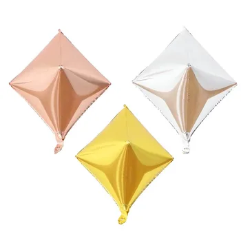 22-дюймовый 4D алмазный алюминиевый пленочный воздушный шар для украшения свадьбы, Дня рождения, вечеринки, воздушный шар