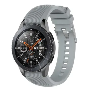 22 мм Силиконовый Ремешок для Часов Samsung Galaxy Watch 46 мм Gear S3 Frontier/Classic Gear 2 R380 Прямая Поставка