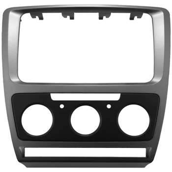 2Din-панель для Skoda Octavia 2 2010-2013 Аудио Стерео Панель для монтажа, Комплект для монтажа, Рамка для отделки, адаптер
