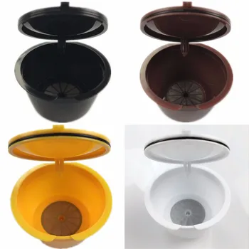 3 шт./упак. используйте 150 раз Фильтры для кофейных чашек в капсулах многоразового использования Пластиковая капсула Совместима с Nescafe Dolce Gusto