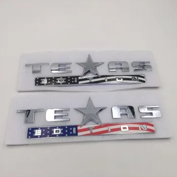 40X New TEXAS EDITION Буквы в стиле флага США Наклейка на автомобиль 3D Надпись Значок Эмблема Наклейка на Автозапчасть Внешнее оформление стиль логотипа