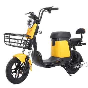 48V12 Литиевый электровелосипед, сертифицированный 3C для взрослых, легкий свинцово-кислотный велосипед для поездок на работу, амортизирующий электрический скутер двойного назначения