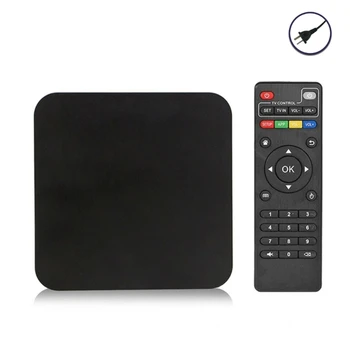 4K Smart TV Box для Android 11.1 2.4G Двойной WIFI Медиаплеер Телеприставка TV Box для домашних развлечений 64 ГБ/128 Г Прямая Поставка