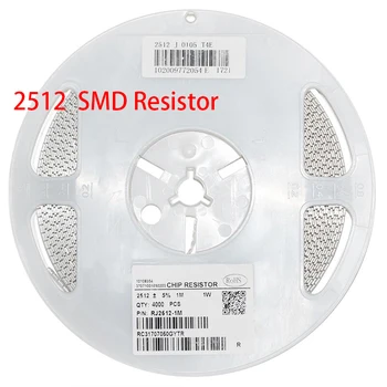 50 шт 2512 SMD Резистор 1 Вт 1% 0,1 R 0,1 Ом R100 R010 R020 R050 R100 R200 R220 R330 R470 R500 1R00