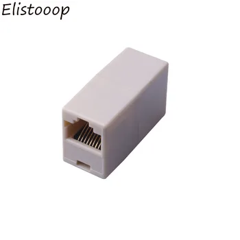 5шт Соединительный адаптер RJ45 Cat5 8P8C Соединительный разъем для расширения широкополосной сети Ethernet
