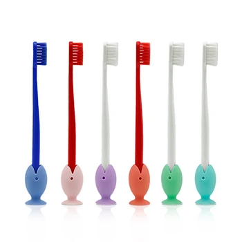 6 шт., портативный чехол для зубной щетки, легкий и прочный в использовании для хранения аксессуаров в ванной комнате C44