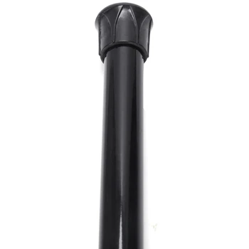6X Выдвижных телескопических подпружиненных стержней для натяжения сетчатой вуали, 70-120 см, черный