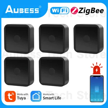 Aubess Tuya Wi-Fi/ZigBee Умный датчик присутствия человека Микродвижение Детектор движения человека в реальном времени Детектор движения человека