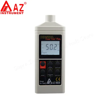 AZ8928 Цифровой экономический тестер шума Измеритель уровня звука в диапазоне 40 ~ 130 дБ AZ-8928