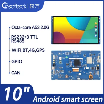 Cosofteck-RK6510S 10-дюймовый 1024 *600 умный промышленный планшет Android Linux с сенсорным экраном с wifi gpio и BT TTL RS232 RS485 CAN