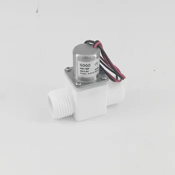 G1/2-дюймовый миниатюрный индукционный сантехнический бистабильный электромагнитный энергосберегающий клапан для регулирования подачи воды