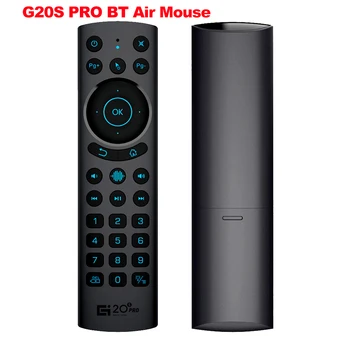 G20S PRO BT 2.4 G Беспроводная Воздушная Мышь BT5.0 Smart Voice С подсветкой G20SPRO IR Обучающий Пульт Дистанционного Управления для TOX1 H96 MAX X3 X4 TV BOX