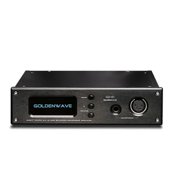 GoldenWave GD-01 профессиональный аудиодекодер AKM с чипом RCA / XRL, ЦАП и усилитель