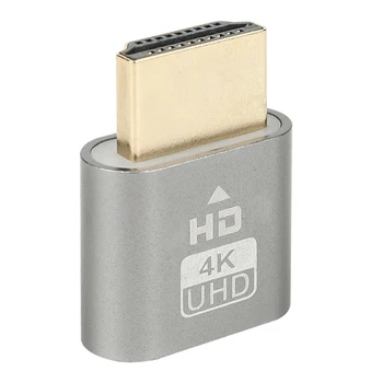 HDMI-совместимый 4K DDC EDID Фиктивный эмулятор Виртуального дисплея Пластина блокировки видеокарты