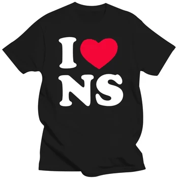 I Love NS Футболка с Натуральным названием Sekt Server Nuklear Schiff Scotia