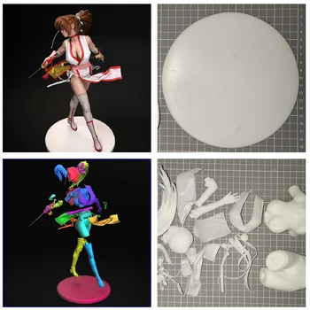LindenKing 1/6 1/8 Гаражный комплект для 3D-печати, модель GK, фигурка Касуми, Неокрашенная Белая пленка, коллекции для художников A281