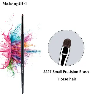 MakeupGirl Высококачественные кисти для макияжа из козьей шерсти и конского волоса Профессиональные кисти для макияжа Тональная основа Слабая Кисть Косметический инструмент