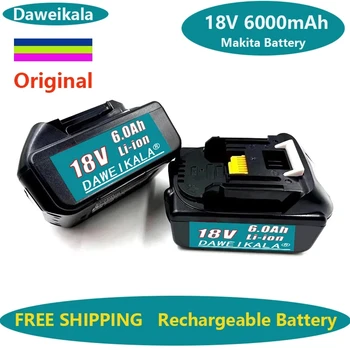 Makita-аккумуляторная батарея для литий-ионных аккумуляторов, пила 18V mejorada, BL1860, BL1850B, BL1850, BL1840, BL1830, BL1820, BL1815, LXT-400,2022