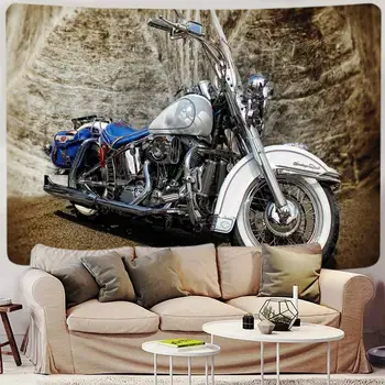 Moto Cross Мотоциклетный Скоростной Пылезащитный шлем Спортивный Велосипедист Гоночный Гонщик Гобелен, Висящий на стене, Декор художественной комнаты, Фон спальни