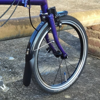 Mr.TiPARTS C line A line специальное крыло для велосипеда Brompton модель без стойки с легким удалением грязи с колес