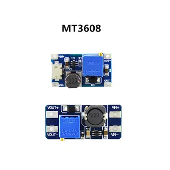 MT3608 2A Boost Регулируемый модуль питания повышающего преобразователя 2A 2 В ~ 24 В постоянного тока До 28 В постоянного тока Модуль повышения мощности