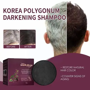 Sdotter Шампунь-мыло для волос Унисекс, затемняющий, не раздражающий кожу Головы Корейский шампунь для волос, массаж, увлажняющая ванна H3A3