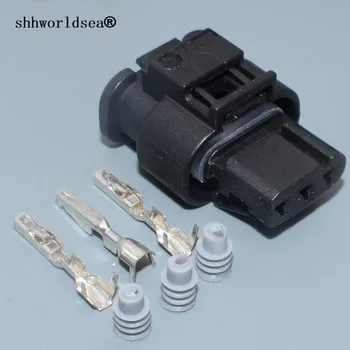Shhworldsea 3-контактный электрический автомобильный штекер водонепроницаемый connetor 3C0973203 3C0 973 203 872-858-541 ДЛЯ Штекера Датчика Парковки VW