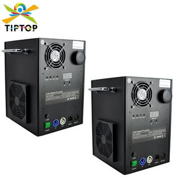 TIPTOP 750 Вт Машина для Фейерверков с Холодной Искрой DMX Stage Effect Machine 5-8,2 фута Регулируемая Малошумная Бездымная для Сцены DJ TP-T750W