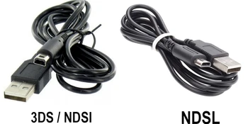 USB-кабель для зарядки длиной 1,2 м, шнур для зарядки питания, провод для Nintendo New 3DS NDSI XL LL для NDSL