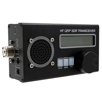 USDX USDR HF QRP SDR Трансивер SSB /CW Трансивер 8-полосный DSP SDR + Микрофон + Аккумулятор емкостью 6000 мАч + Зарядное устройство-EU Plug