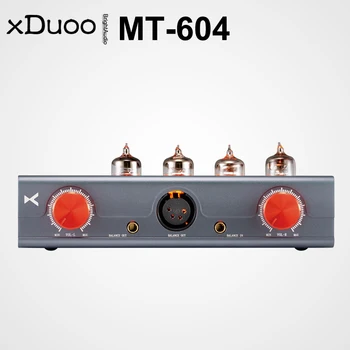 XDUOO MT-604 MT604 Сбалансированный Ламповый Усилитель Для наушников с 4 Лампами 6J1 XLR/4,4 ММ Вход/Выход Мощностью 2000 МВт