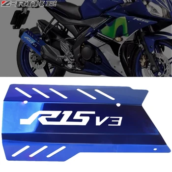 Аксессуары для Мотоциклов Yamaha YZF R15 V3 2017 2018 2019 2020 Алюминиевая Крышка Выхлопной Трубы Задний Глушитель Защитная Крышка MT15 MT-15