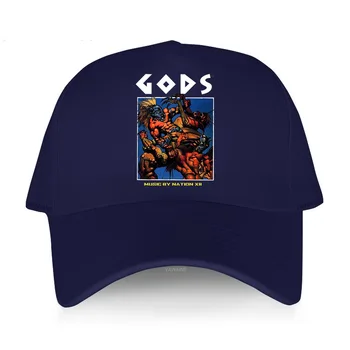 Бейсболки, фирменная шляпа, регулируемая, забавная, официально Lic. Растровая Обложка игры Brothers GODS для популярного Мужского солнцезащитного козырька для подростков