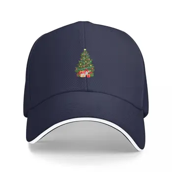 Бейсбольная кепка Pine Merry Christmas, солнцезащитная кепка для детей, аниме-шляпа, рождественские шляпы, кепка для мужчин и женщин