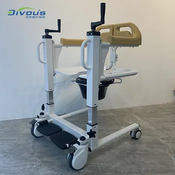 Бесплатная доставка пожилой многофункциональный кривошипный ручной подъемник сиденье для унитаза ванна переносная инвалидная коляска