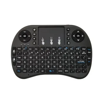 Беспроводная клавиатура I8 Mini 2.4 G Air Mouse, удаленная сенсорная панель, Разряженная батарея для беспроводной клавиатуры Android TV Box PC